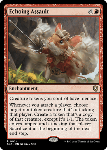 Echoing Assault [Bloomburrow Commander] 