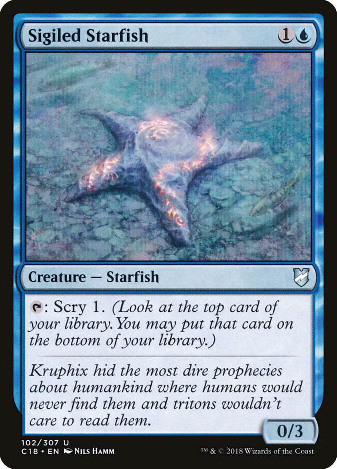 Sigiled Starfish [Commander 2018] 