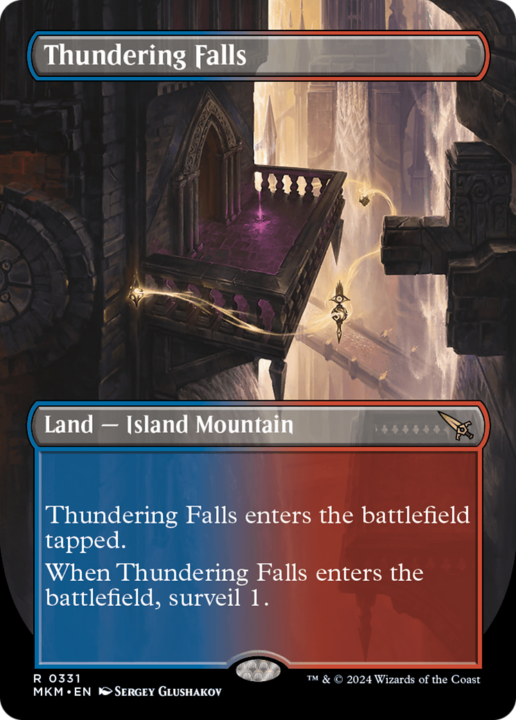 Thundering Falls (Borderless) [Murders at Karlov Manor] 