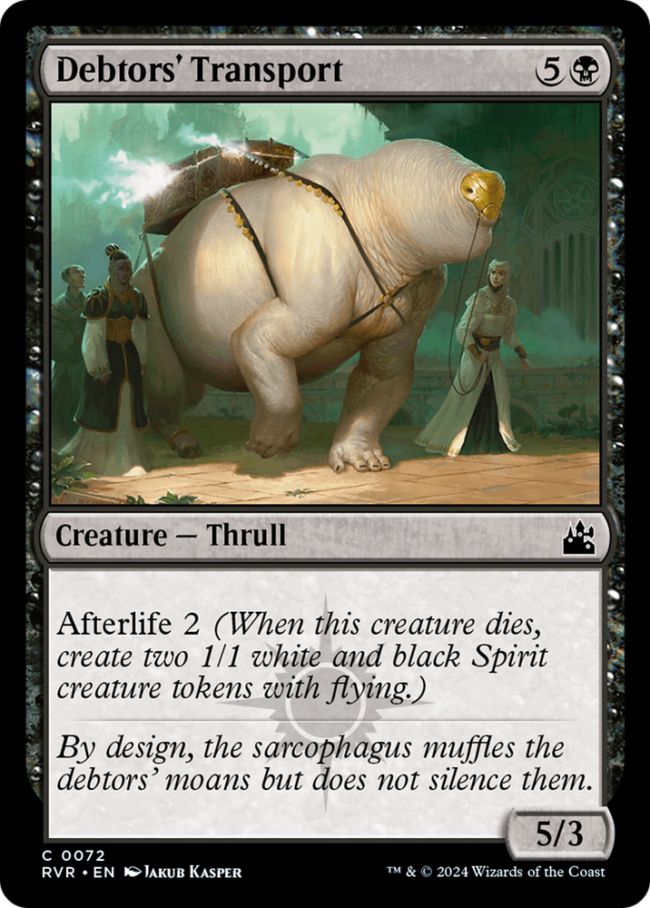 Debtors' Transport [Ravnica Remastered] 