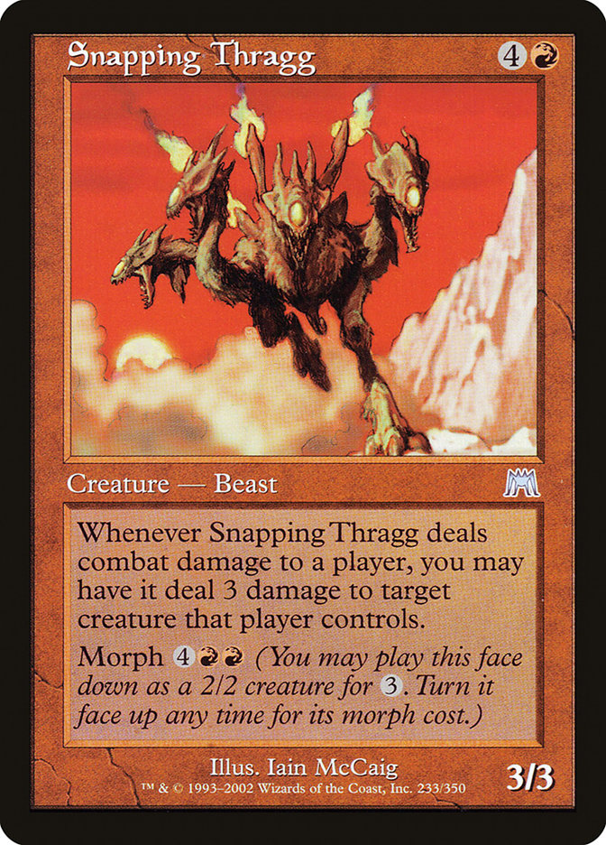 Snapping Thragg [Onslaught] 