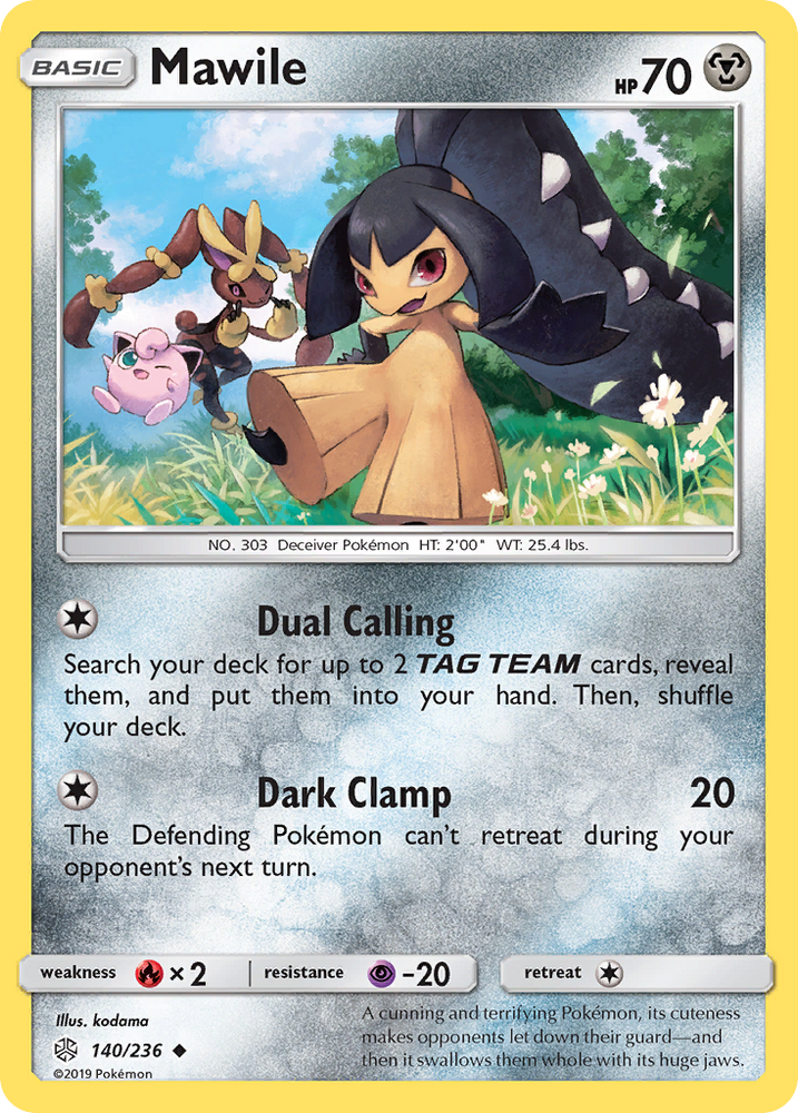 Mawile (140/236) [Sun &amp; Moon: Cosmic Eclipse] 