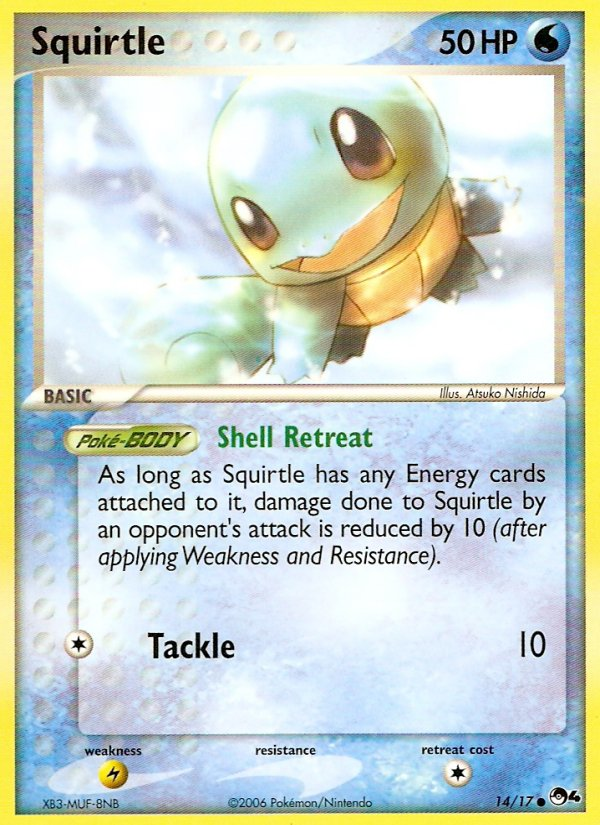 Squirtle (14/17) [POP Series 4]