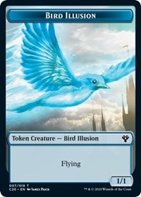 Bird Illusion // Beast (011) Double-Sided Token [Order 2020 Tokens] 