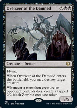 Overseer of the Damned [Innistrad: Midnight Hunt Commander] 
