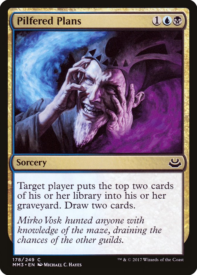 Pilfered Plans [Modern Masters 2017] 