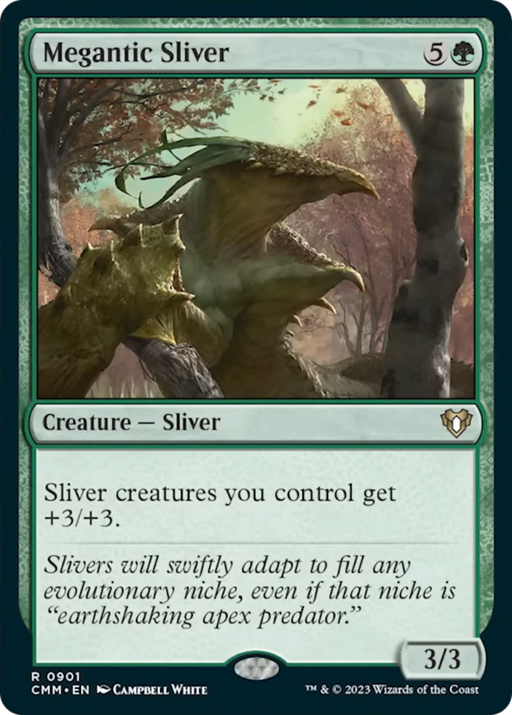 Megantic Sliver [Commander Masters] 