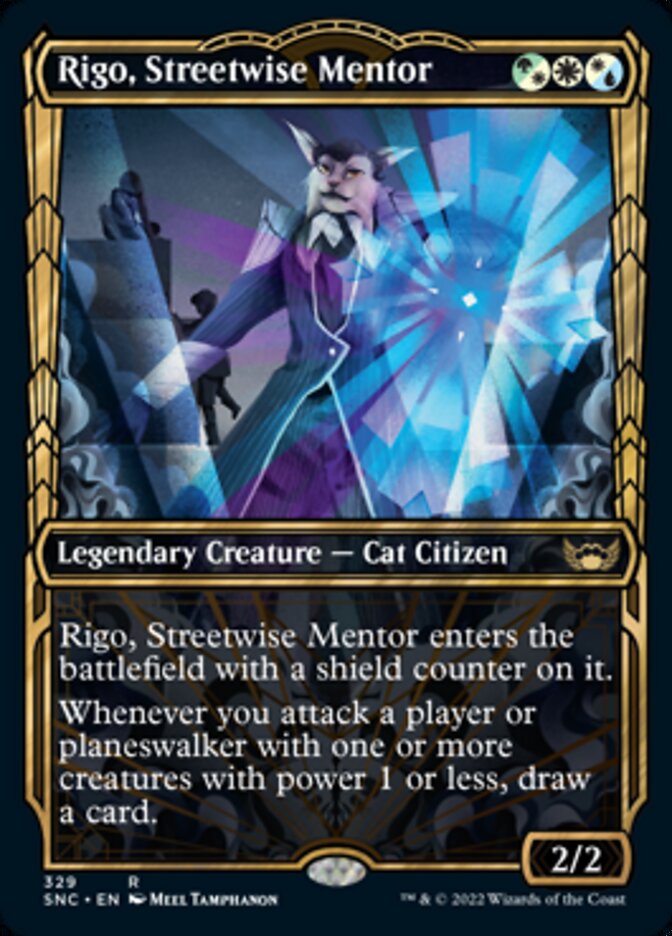 Rigo, Streetwise Mentor (Showcase Golden Age) [Streets of New Capenna] 