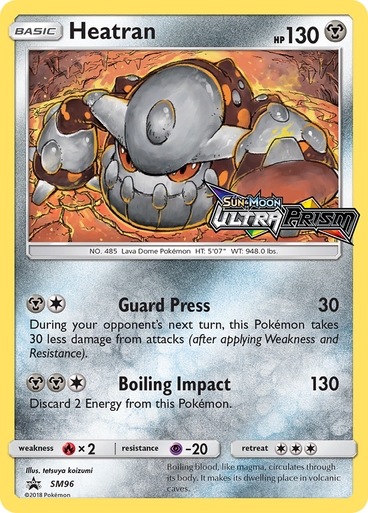 Heatran (SM96) [Sun & Moon: Black Star Promos]