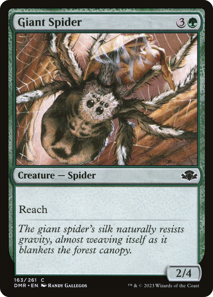 Giant Spider [Dominaria Remastered] 