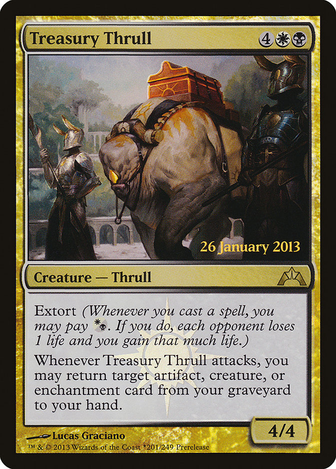 Treasury Thrull [Gatecrash Prerelease Promos] 