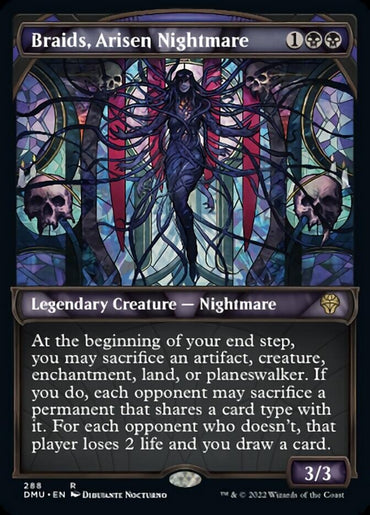 Braids, Arisen Nightmare (Showcase) [Dominaria United] 