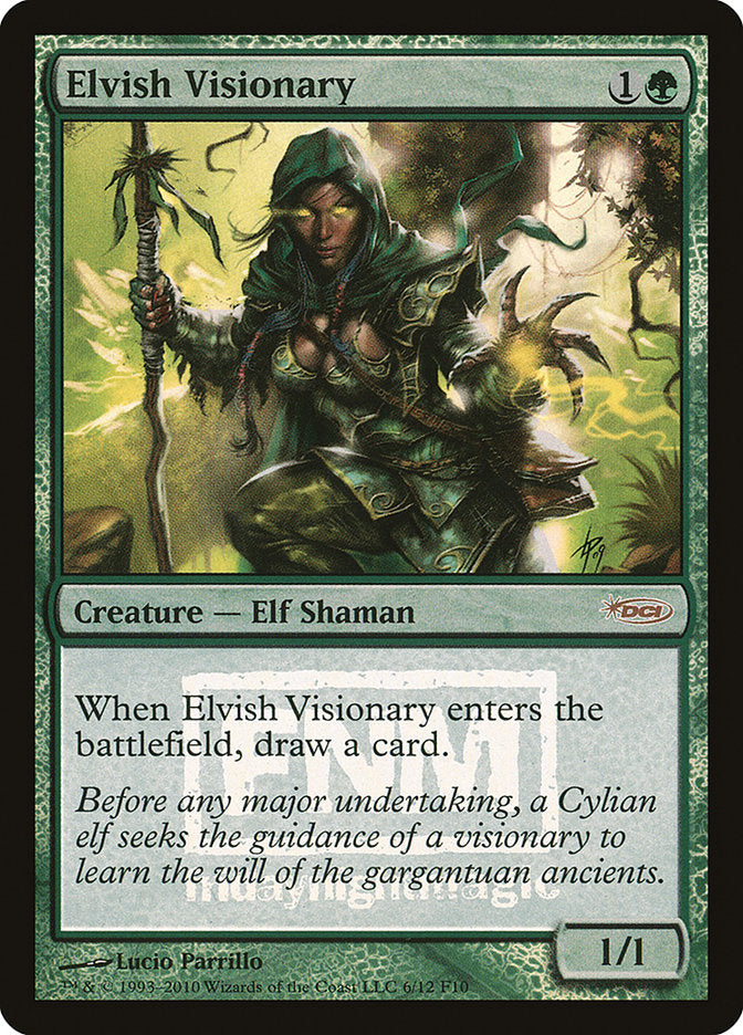 Elvish Visionary [Friday Night Magic 2010] 