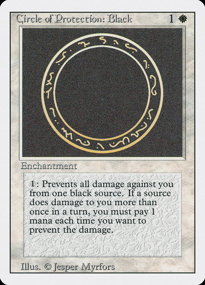 Circle of Protection: Black [Revised Edition] 