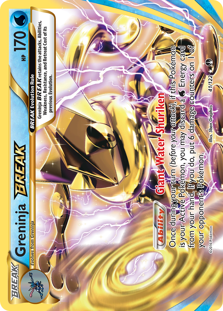 Greninja BREAK (41/122) [XY: BREAKpoint] 