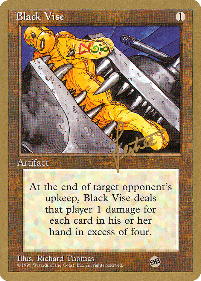 Black Vise (Bertrand Lestree) (SB) [Pro Tour Collector Set] 