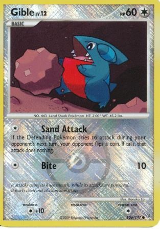 Gible (106/147) (Championship Promo) [Platinum: Supreme Victors] 