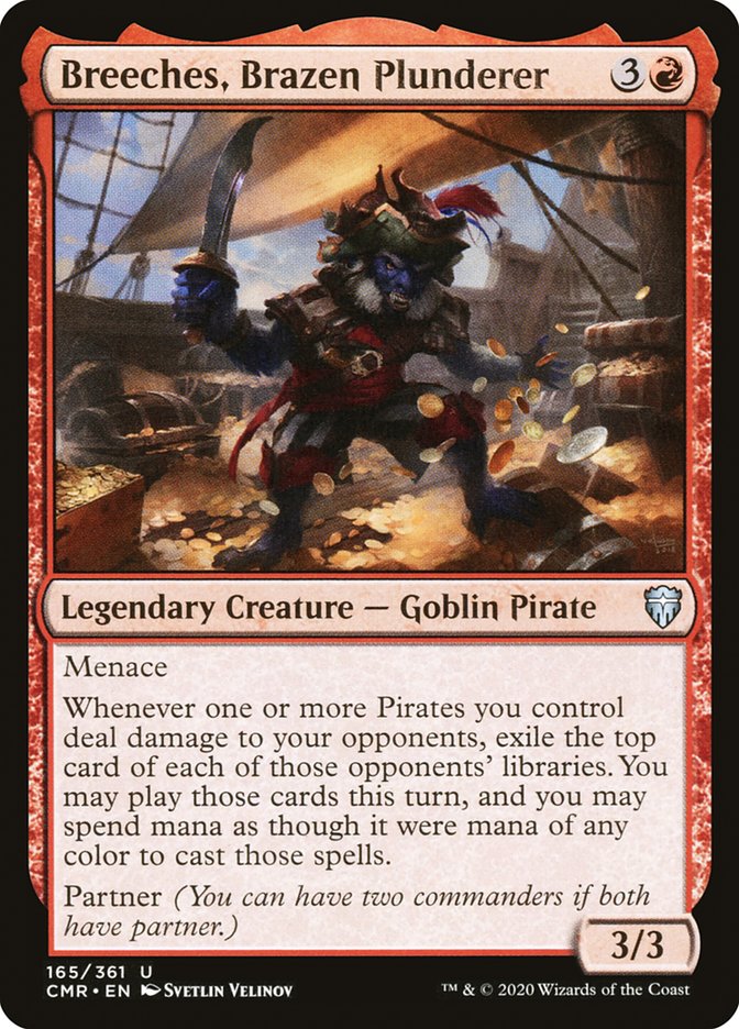 Breeches, Brazen Plunderer [Commander Legends] 