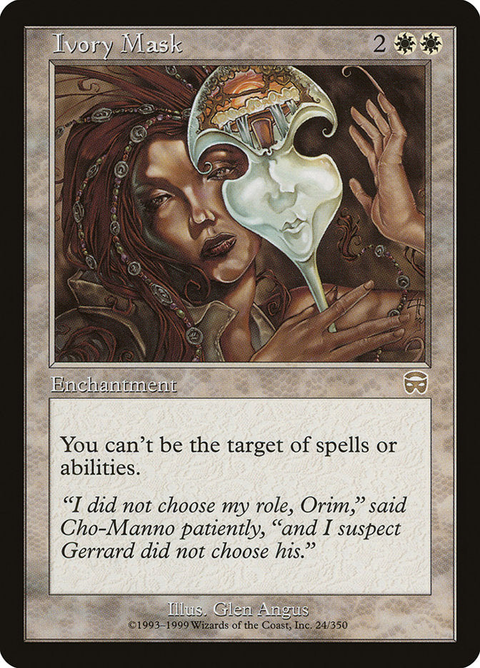 Ivory Mask [Mercadian Masks] 