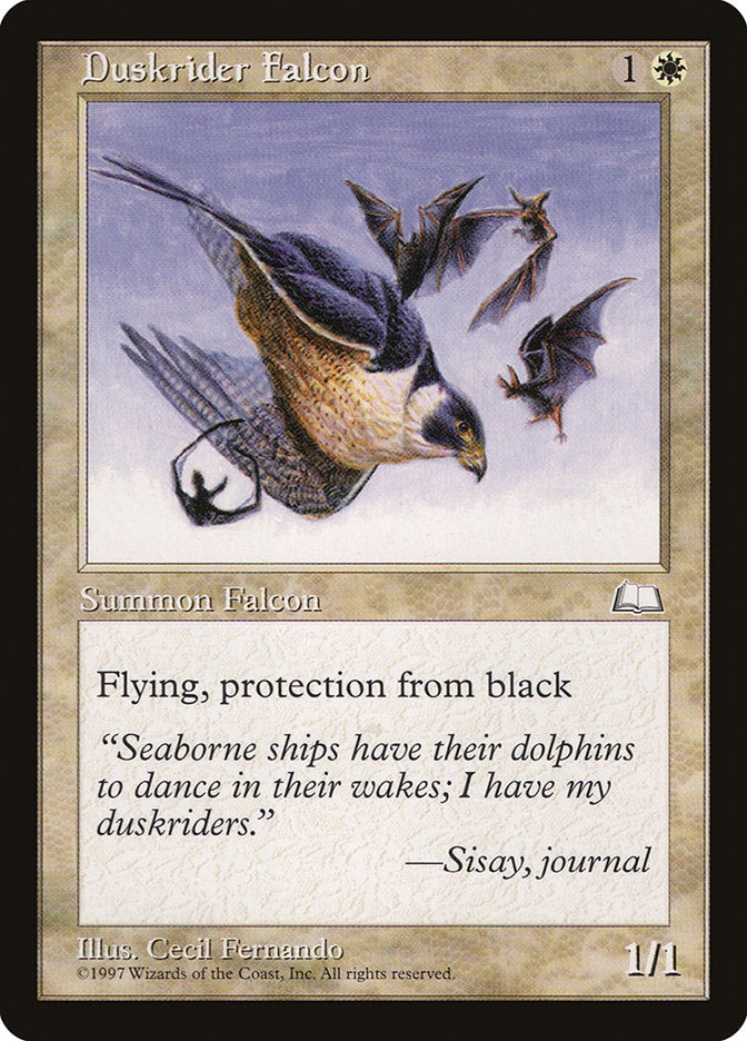 Duskrider Falcon [Weatherlight] 