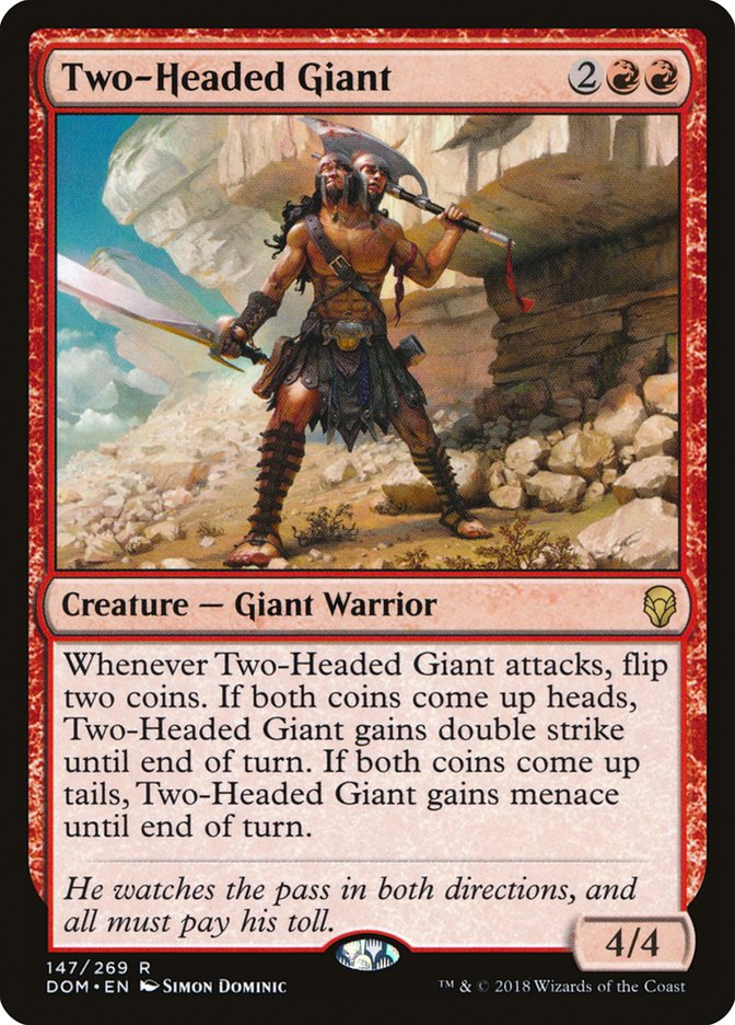 Two-Headed Giant [Dominaria] 