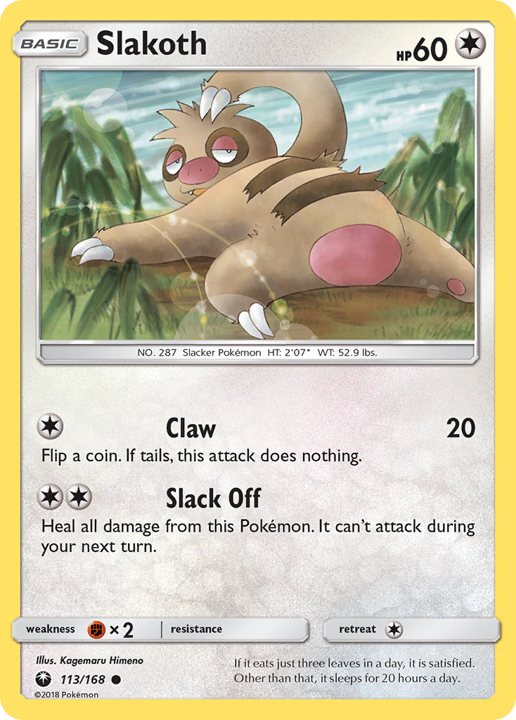 Slakoth (113/168) [Sun & Moon: Celestial Storm] 