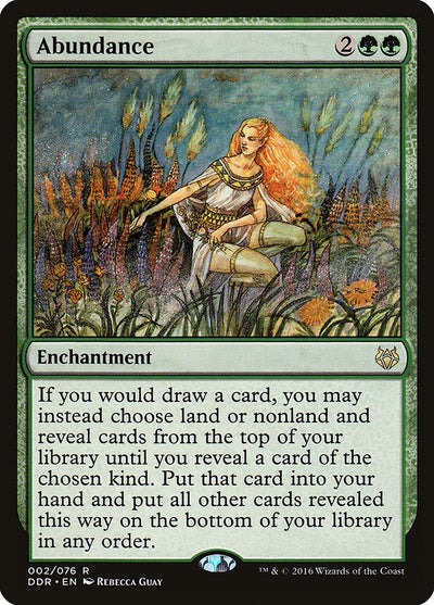 Abundance [Duel Decks: Nissa vs. Ob Nixilis] 