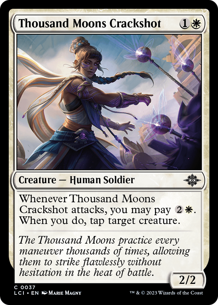 Thousand Moons Crackshot [The Lost Caverns of Ixalan] 