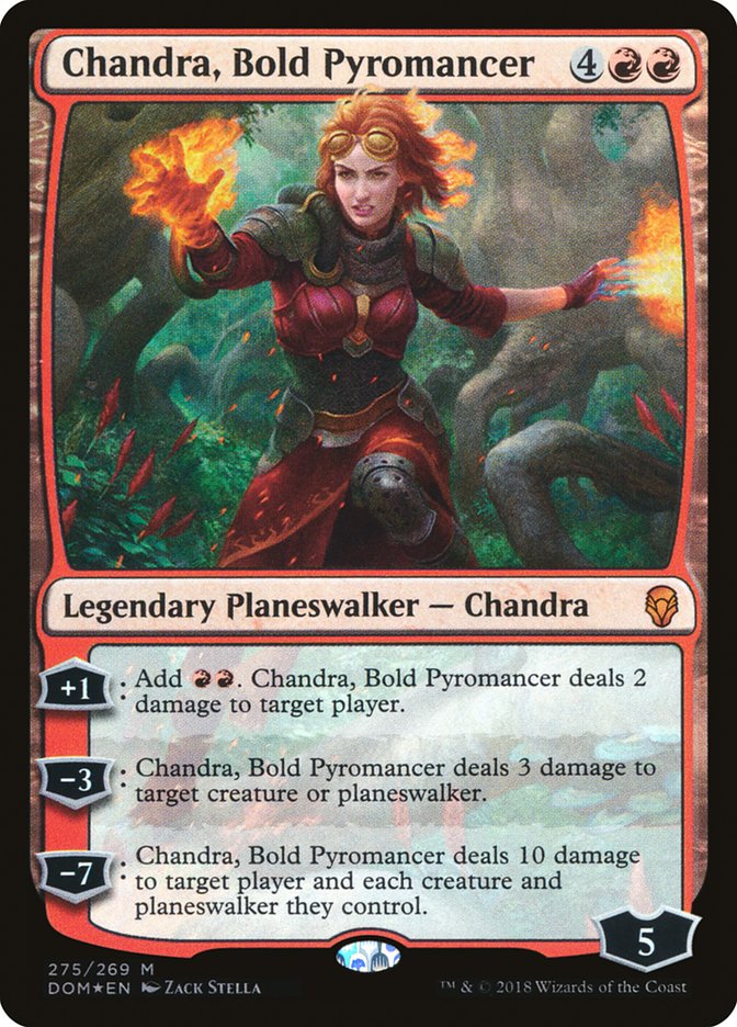 Chandra, Bold Pyromancer [Dominaria] 