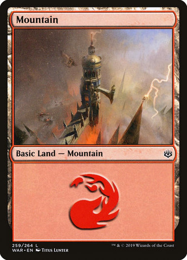 Mountain (259) [War of the Spark] 