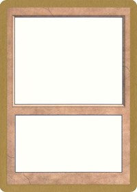 1998 World Championship Blank Card [World Championship Decks 1998] 
