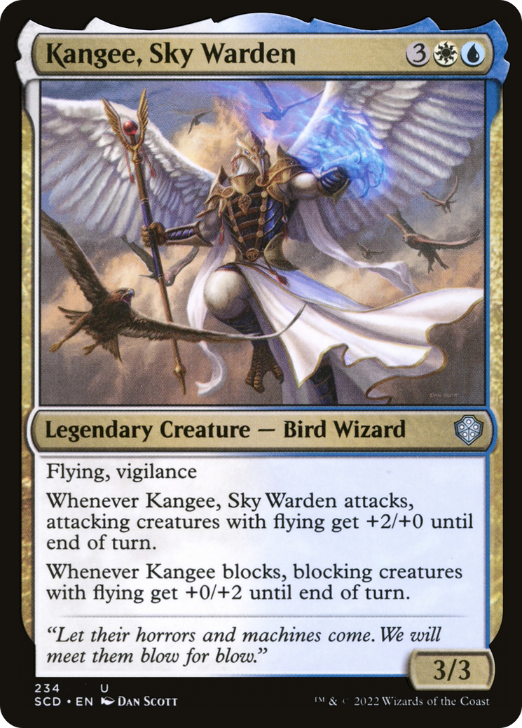 Kangee, Sky Warden [Starter Commander Decks] 