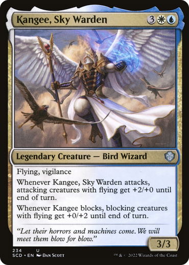 Kangee, Sky Warden [Starter Commander Decks] 