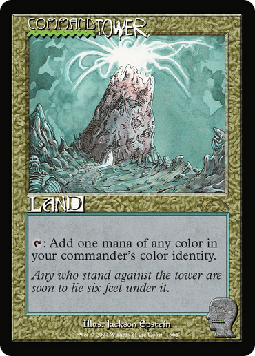 Command Tower (1666) (Rainbow Foil) [Secret Lair Drop Series] 