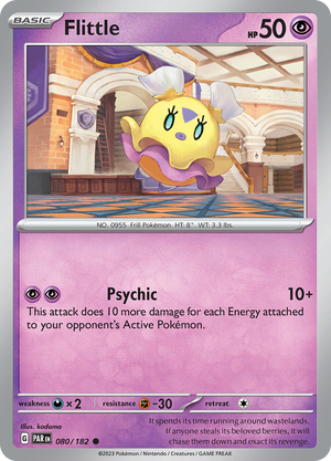 Flittle (080/182) [Scarlet &amp; Violet: Paradox Rift] 