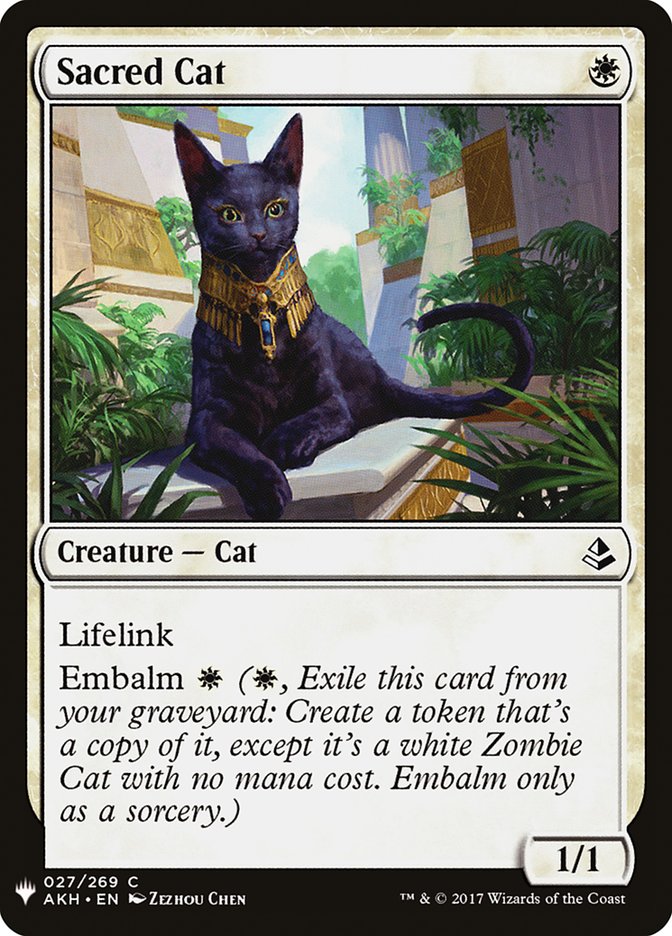 Sacred Cat [Mystery Booster] 