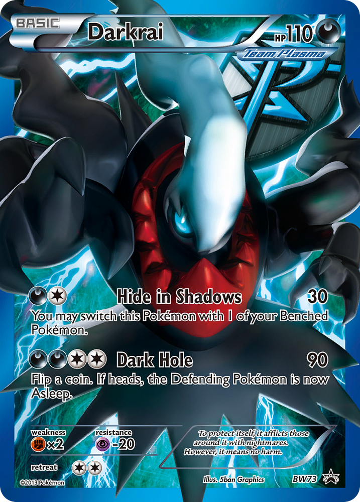 Darkrai (BW73) (Jumbo Card) [Black &amp; White: Black Star Promos] 