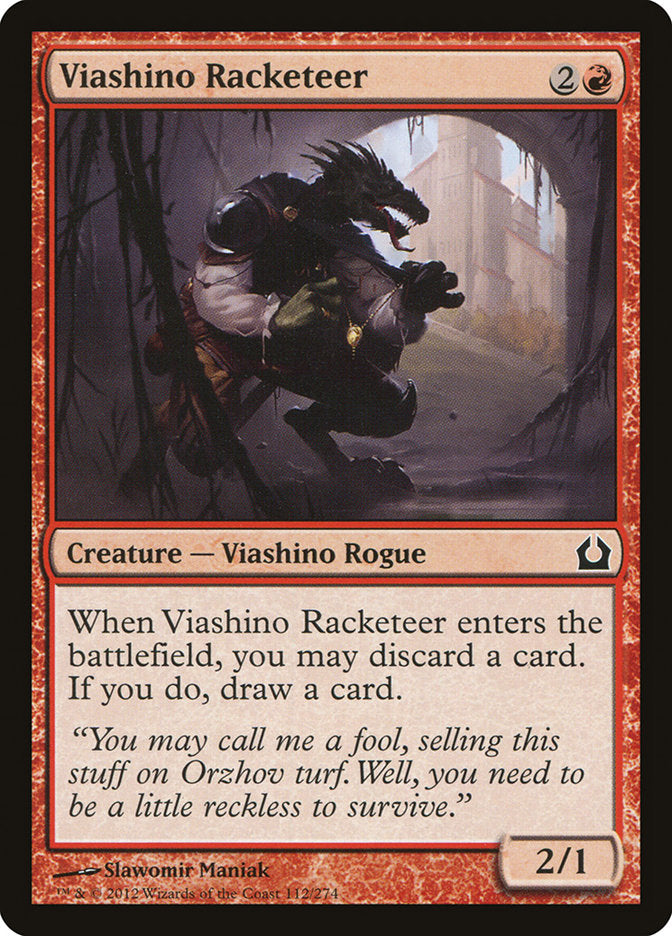 Viashino Racketeer [Return to Ravnica] 