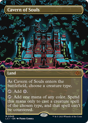 Cavern of Souls (0345) (Borderless) [The Lost Caverns of Ixalan] 