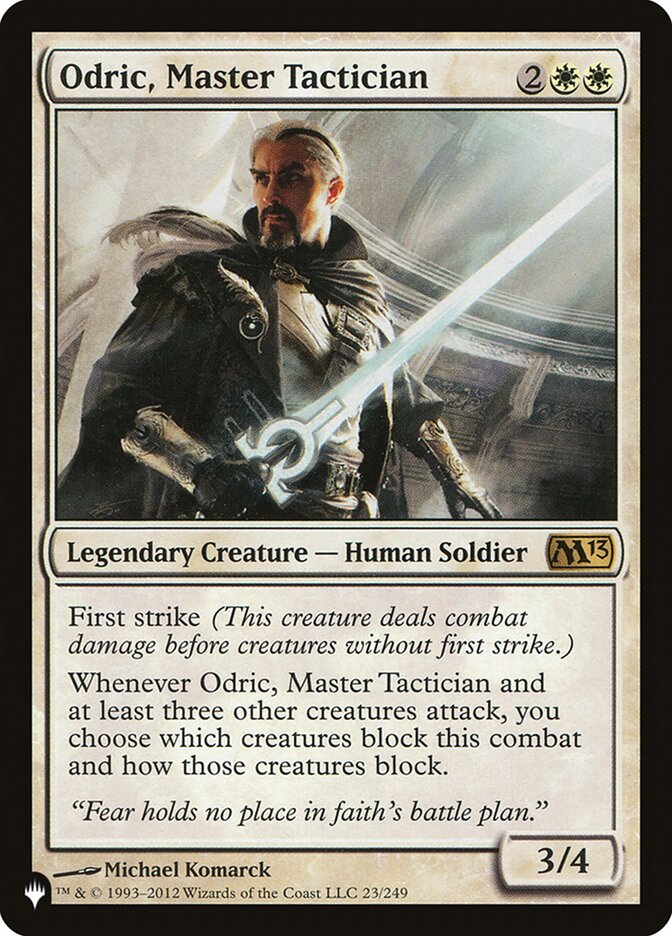 Odric, Master Tactician [The List] 