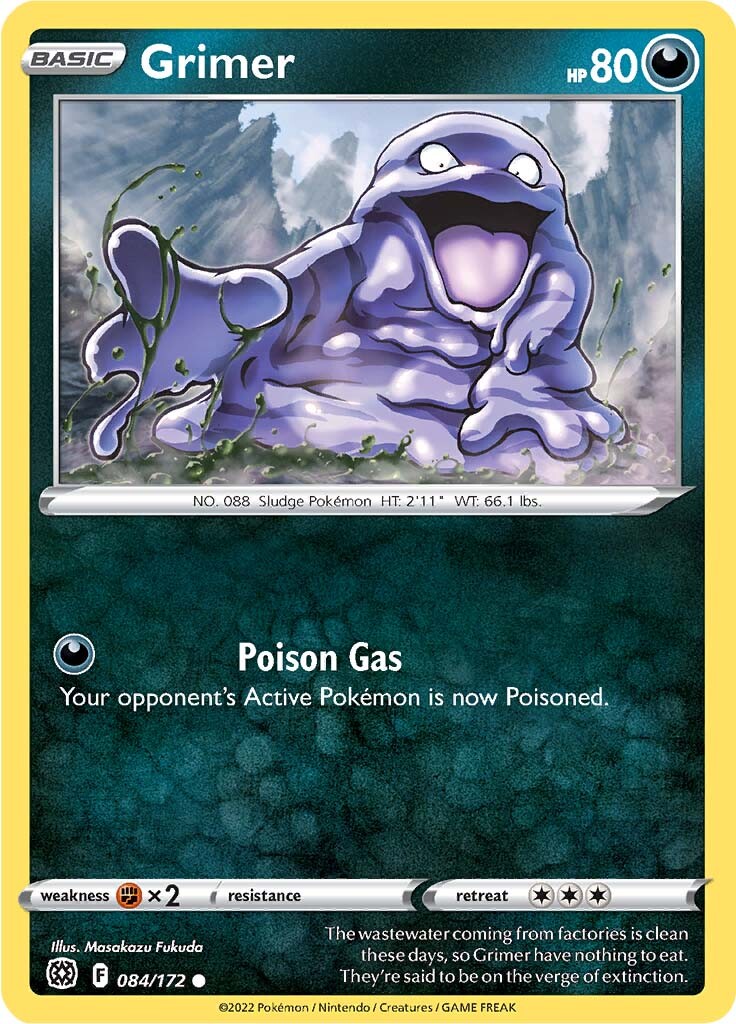 Grimer (084/172) [Sword & Shield: Brilliant Stars] 