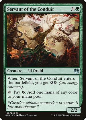 Servant of the Conduit [Kaladesh] 