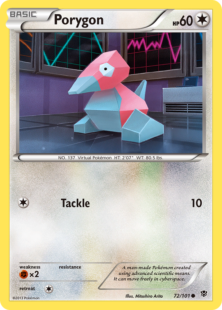 Porygon (72/101) [Black &amp; White: Plasma Blast] 