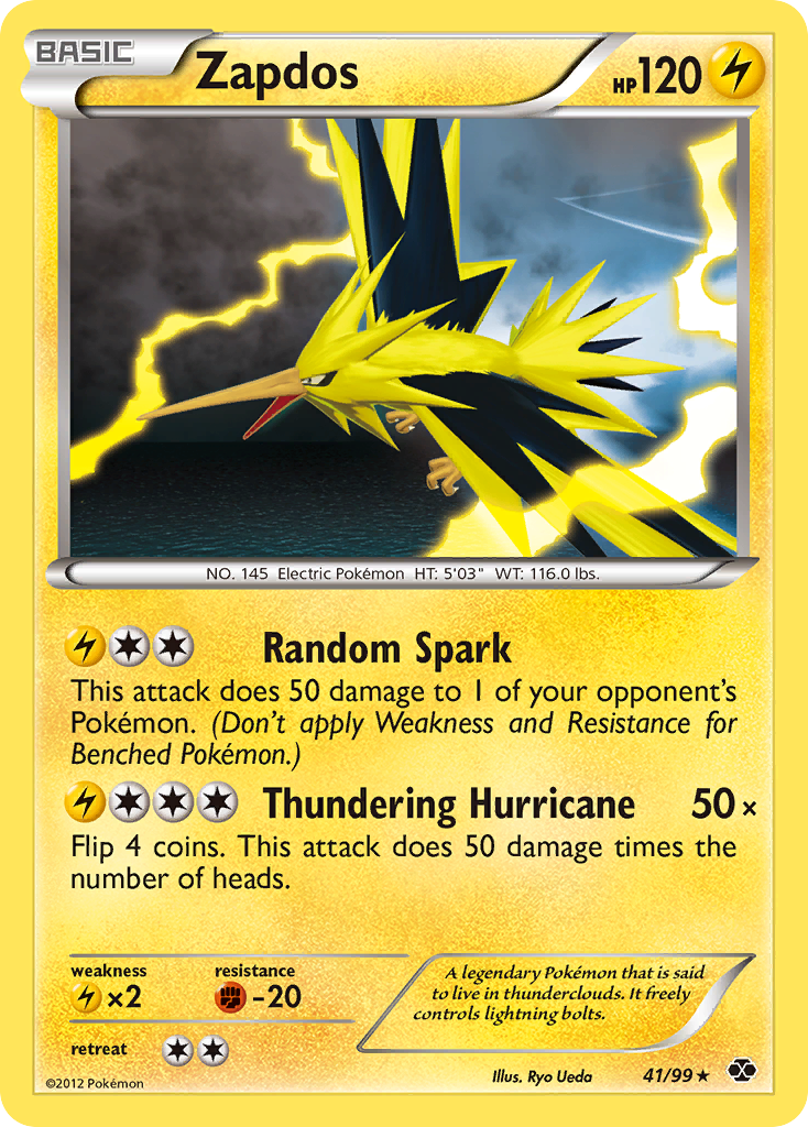 Zapdos (41/99) [Black & White: Next Destinies] 