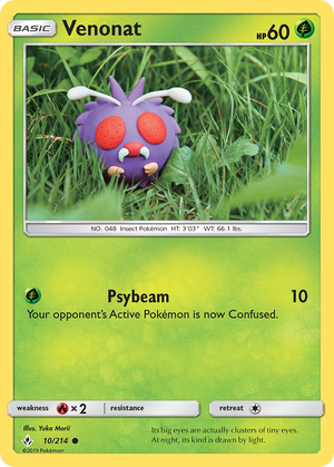 Venonat (10/214) [Sun &amp; Moon: Unbroken Bonds] 