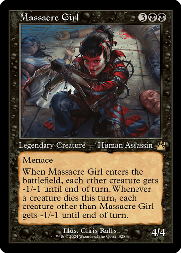 Massacre Girl (Retro) [Ravnica Remastered] 