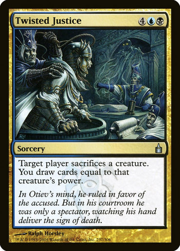 Twisted Justice [Ravnica: City of Guilds] 