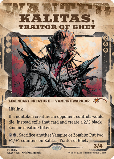 Kalitas, Traitor of Ghet [Secret Lair Drop Series] 