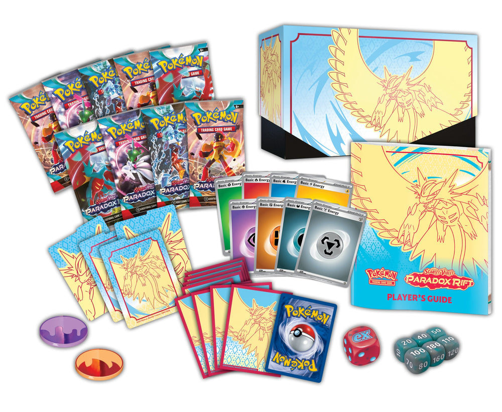 Scarlet &amp; Violet: Paradox Rift - Elite Trainer Box (Roaring Moon) 