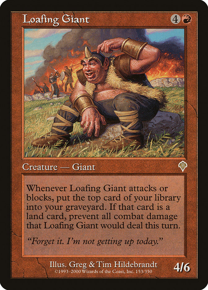 Loafing Giant [Invasion] 